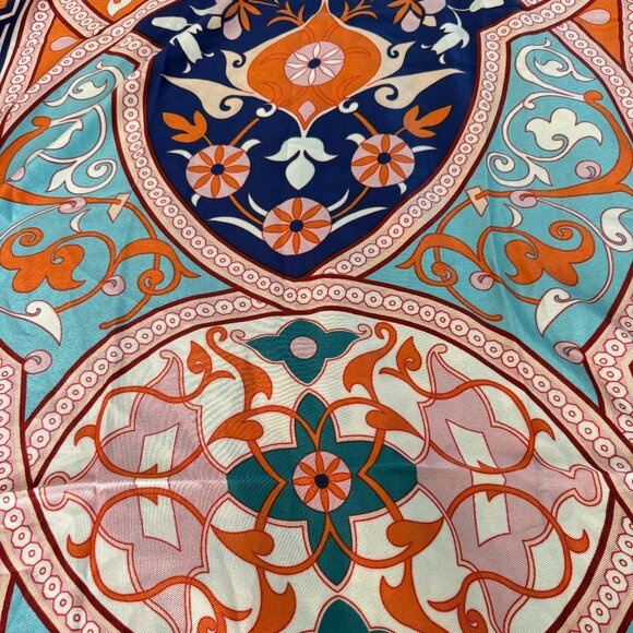 NWOT New Age Blue & Orange Scarf/Tapestry - Picture 3 of 7